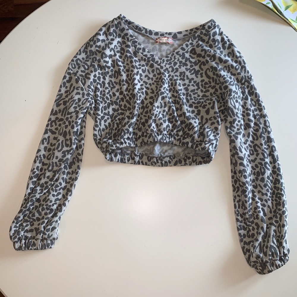 Altar'd State Cropped Long Sleeve, Size XS